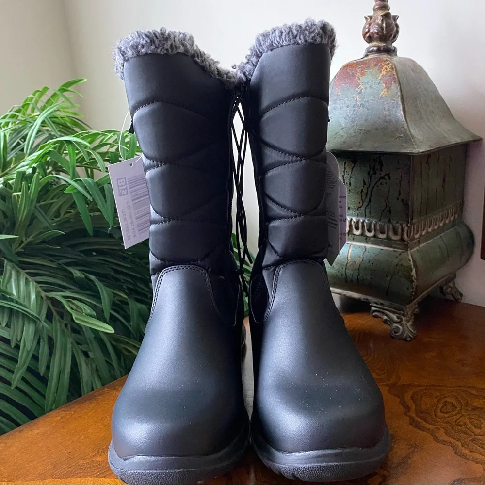Totes Lori Winter Faux Fur Insulated Waterproof Boots